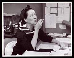 Diana Vreeland at Vogue. DIANA VREELAND PRIVATE COLLECTION.