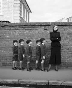 Untitled (Model with Schoolboys)