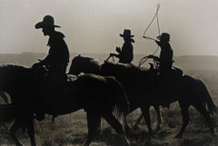 Untitled (Three Cowboys on Horseback)