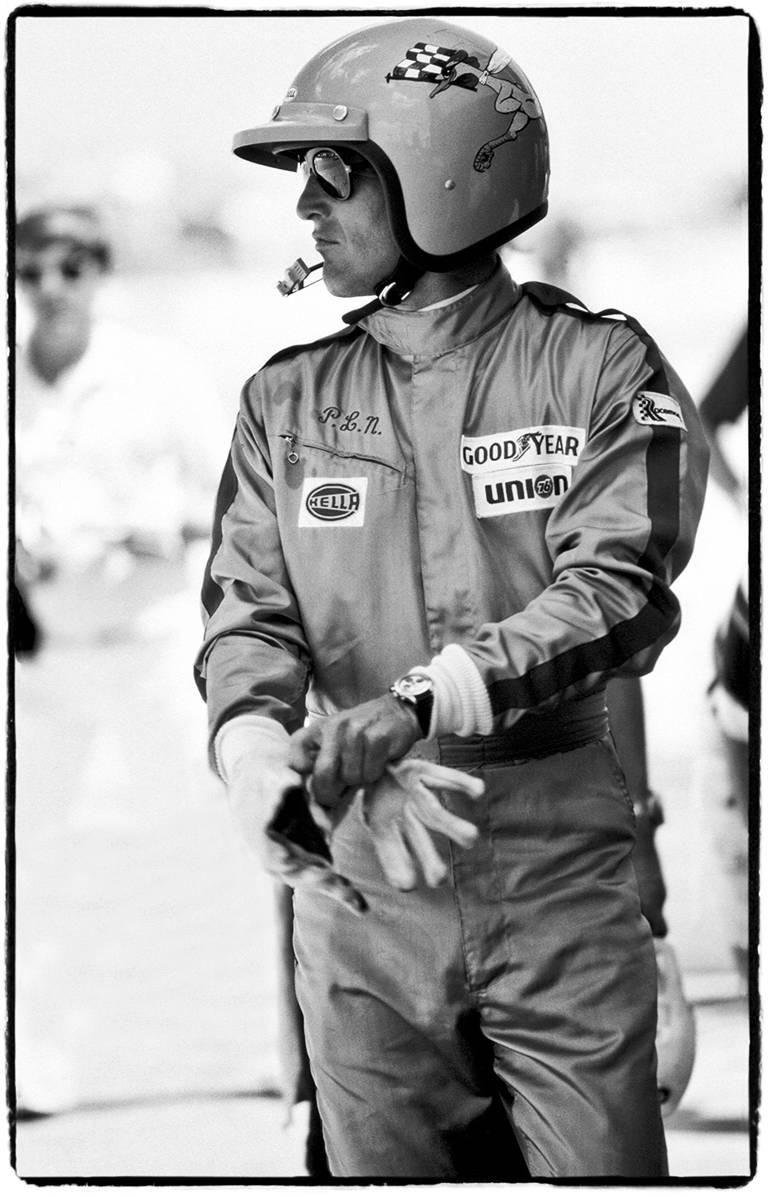 Al Satterwhite Portrait Photograph - Paul Newman/ Sebring