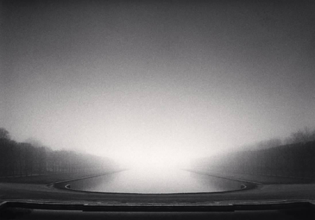 Michael Kenna Black and White Photograph - Petit Canal, Versailles, France