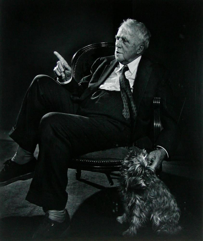 Yousuf Karsh Portrait Photograph - Robert Frost