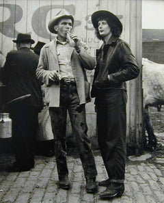 Vintage Horse Auction Couple - Brooklyn
