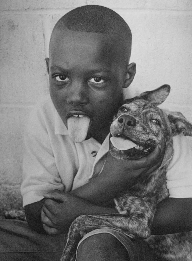 Earlie Hudnall, Jr: 2 Boys, 2 Dogs, 1997 — PDNB Gallery, Photographs Do  Not Bend Gallery