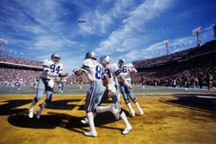 Dallas en la zona de anotación, Super Bowl X, Orange Bowl, Miami, FL, 18 de enero de 1976
