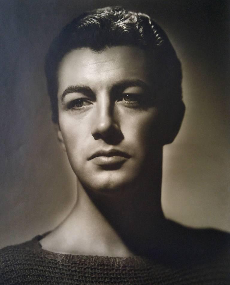 George Hurrell Black and White Photograph - Robert Taylor