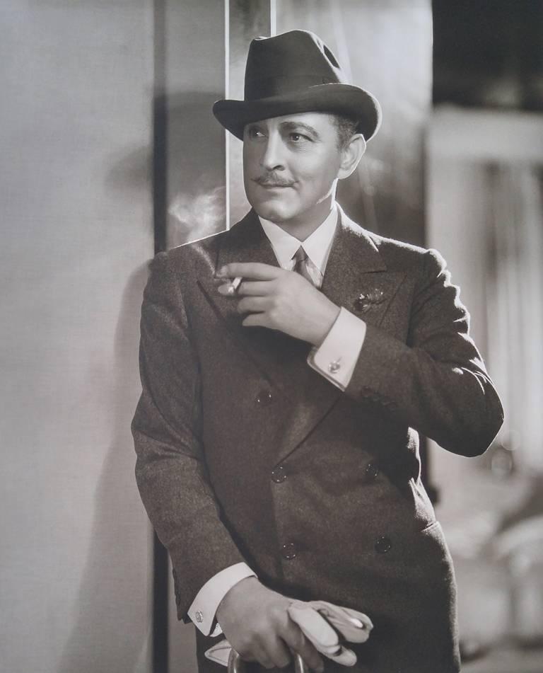 George Hurrell Portrait Photograph – John Barrymore, John Barrymore