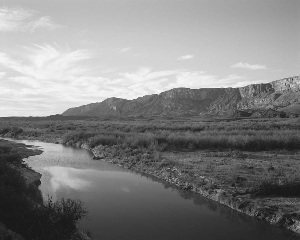 Landscape Photograph Jack Ridley - Regarder le Sud vers le Mexique, Big Bend