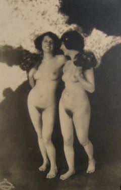 Untitled (Female Nudes with Bouquets)