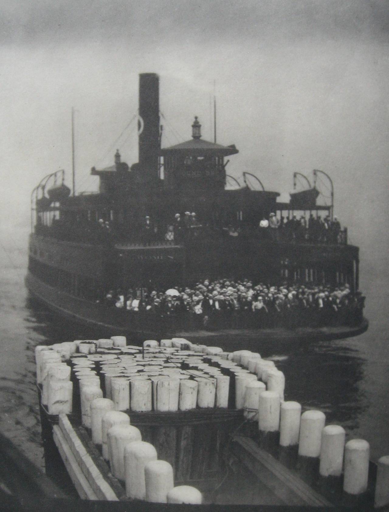 The Ferry Boat d'Alfred Stieglitz, 1910, Photogravure, Photographie