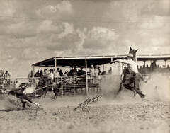 Toots Mansfield of Big Springs, Texas. 5 times World's Champion Calf Roper