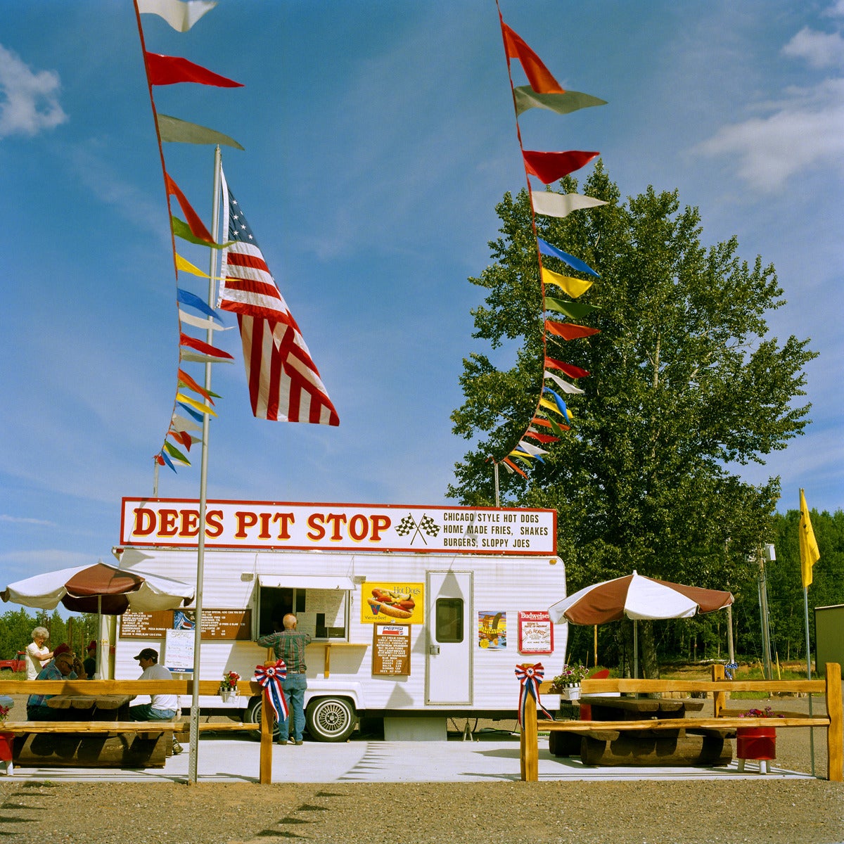 Patty Carroll Figurative Photograph - Dee's Pit Shop