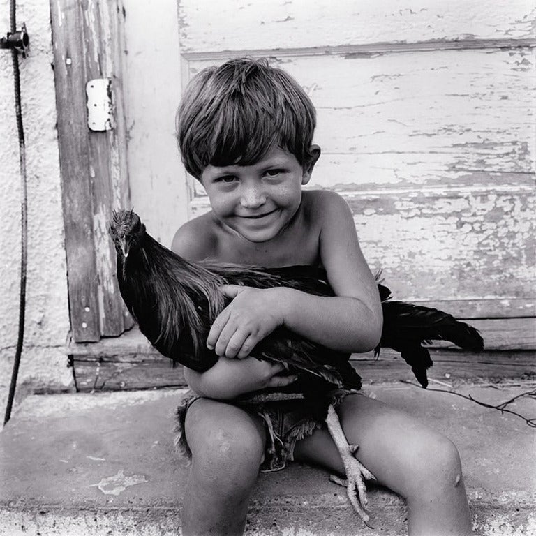 Keith Carter b.1948 Black and White Photograph – Pep, Hockley County, von Ungewissheitsgrad zu Blau