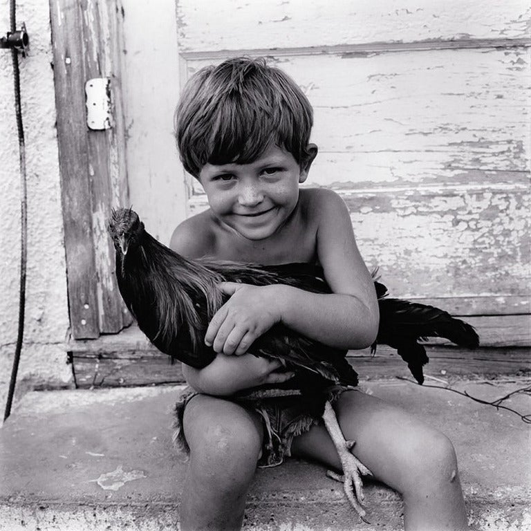 Keith Carter b.1948 Black and White Photograph - Pep, Hockley County, from Uncertain to Blue