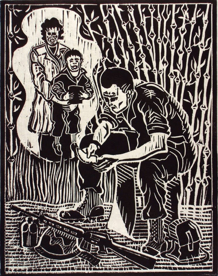Pensamientos del hogar - Print de Don Schol