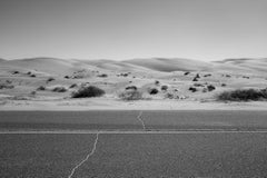Algodones sand dunes, California - Landscape, Road, Desert