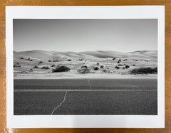 Algodones sand dunes, California - Landscape, Road, Desert
