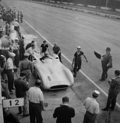 Juan Manuel Fangio, Mercedes W196, Grand Prix of Italy, Monza