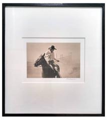 Senza titolo (Roper at Bell Ranch) di Bank Langmore, 1973-75, stampa alla gelatina d'argento