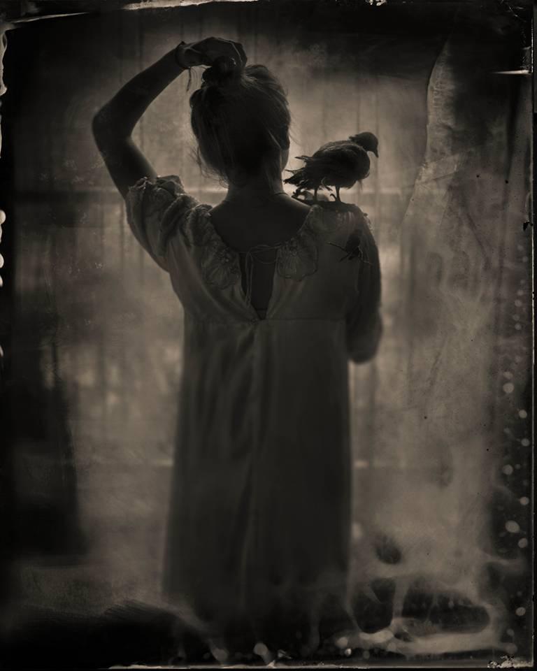 Keith Carter b.1948 Black and White Photograph - Nevermore