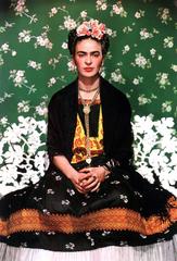 Frida Kahlo on Bench