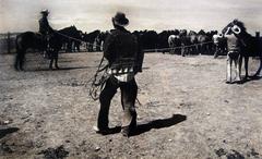 Untitled (Cowboys with Rope and Horses) 5