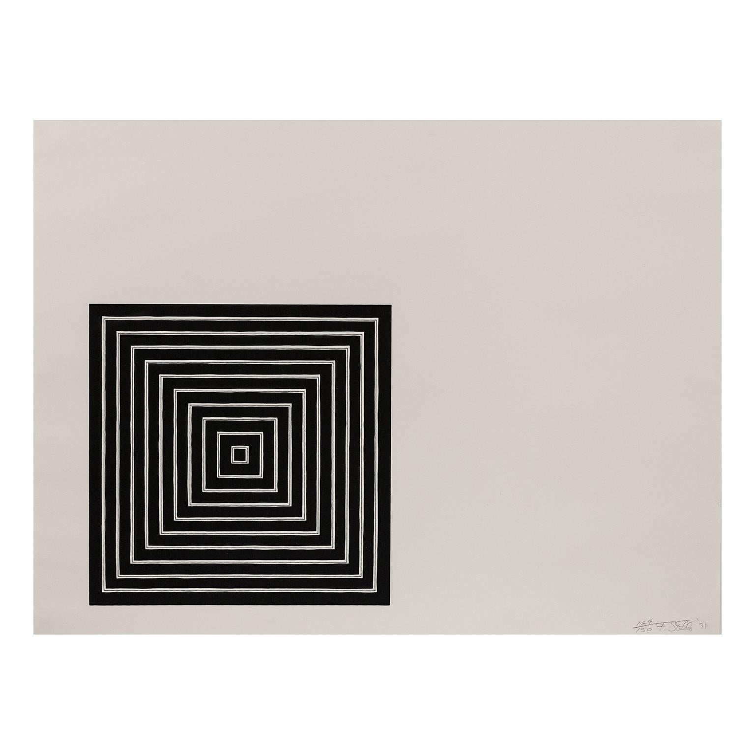 Frank Stella Abstract Painting - Conspiracy