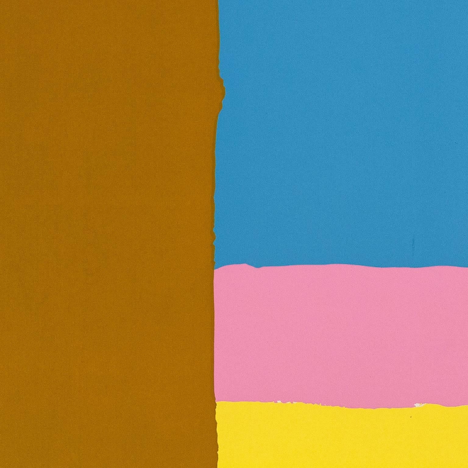 FRIDAY MORNING - Abstract Expressionist Print by Jack Bush