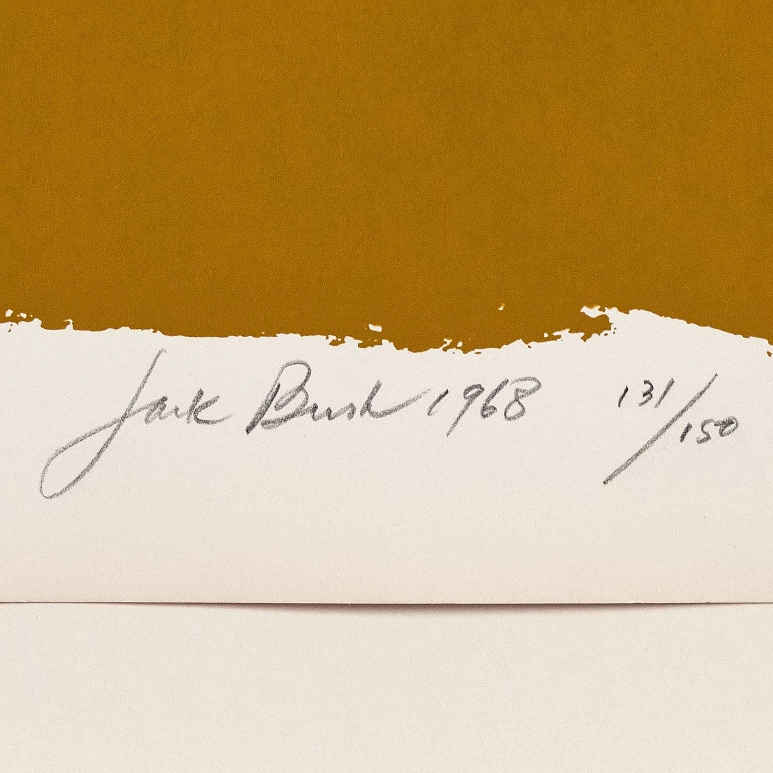 FRIDAY MORNING - Print by Jack Bush