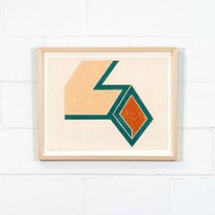 Frank Stella "Eccentric Polygon" 