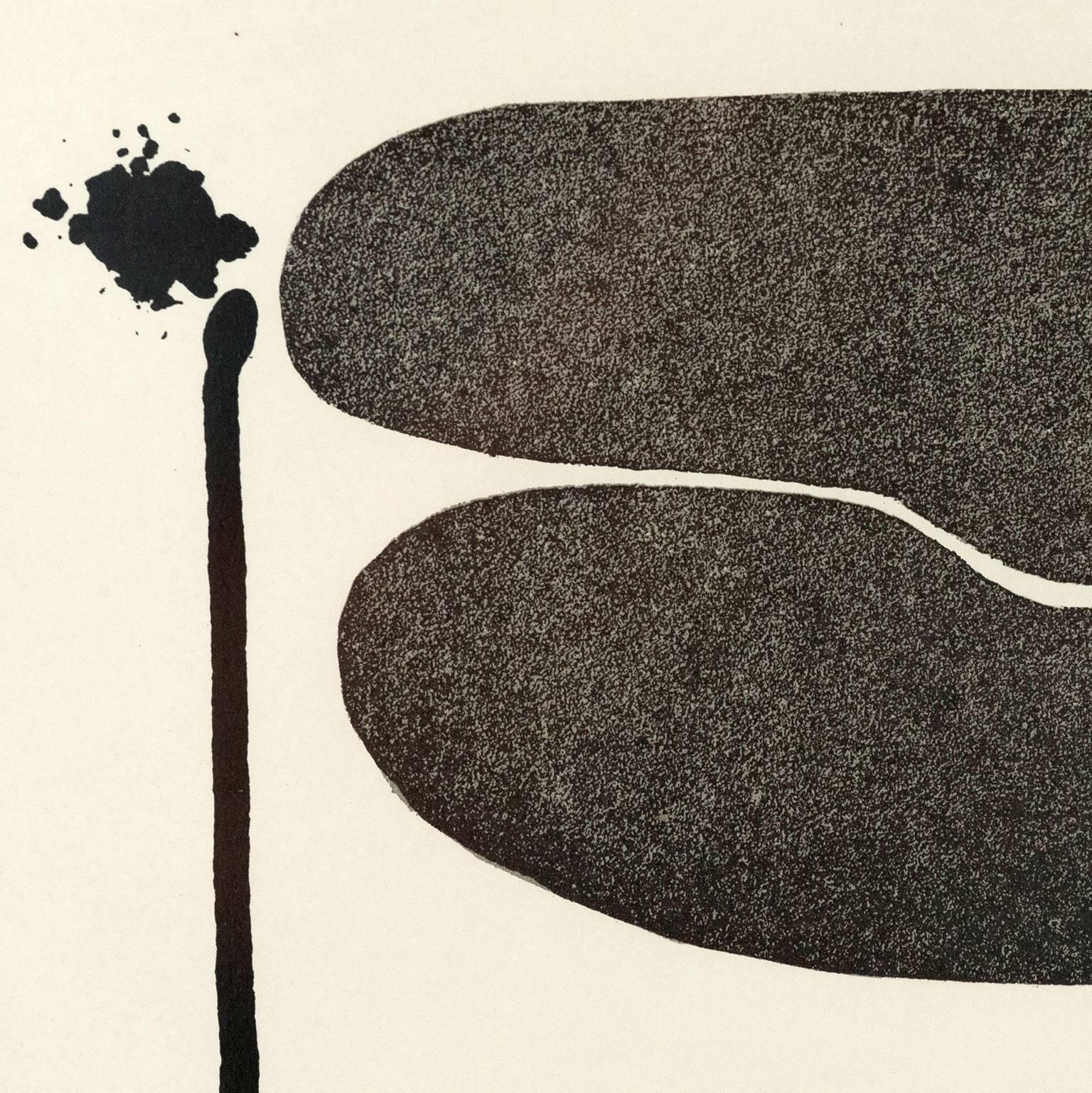 Points of Contact - Abstract Print by Victor Pasmore