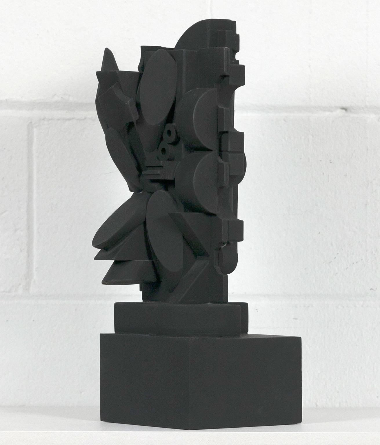 Louise Nevelson Abstract Sculpture - The Dark Ellipse 