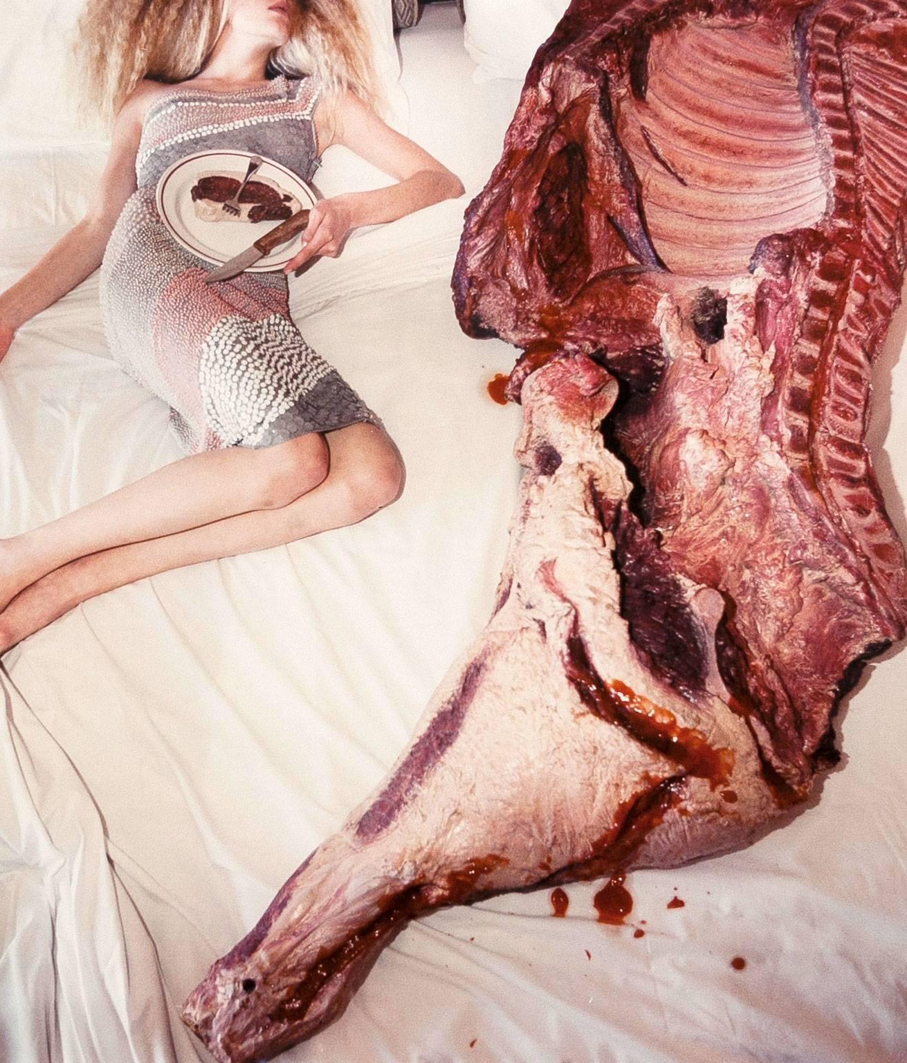 Manteau de viande:: Las Vegas - Contemporain Print par David LaChapelle