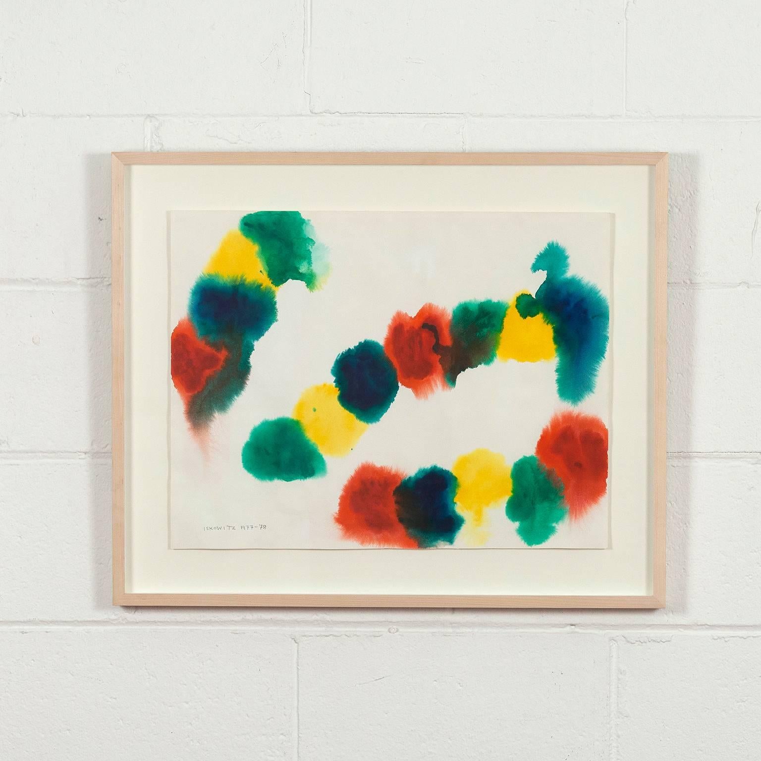 Gershon Iskowitz Abstract Painting - Caterpillar