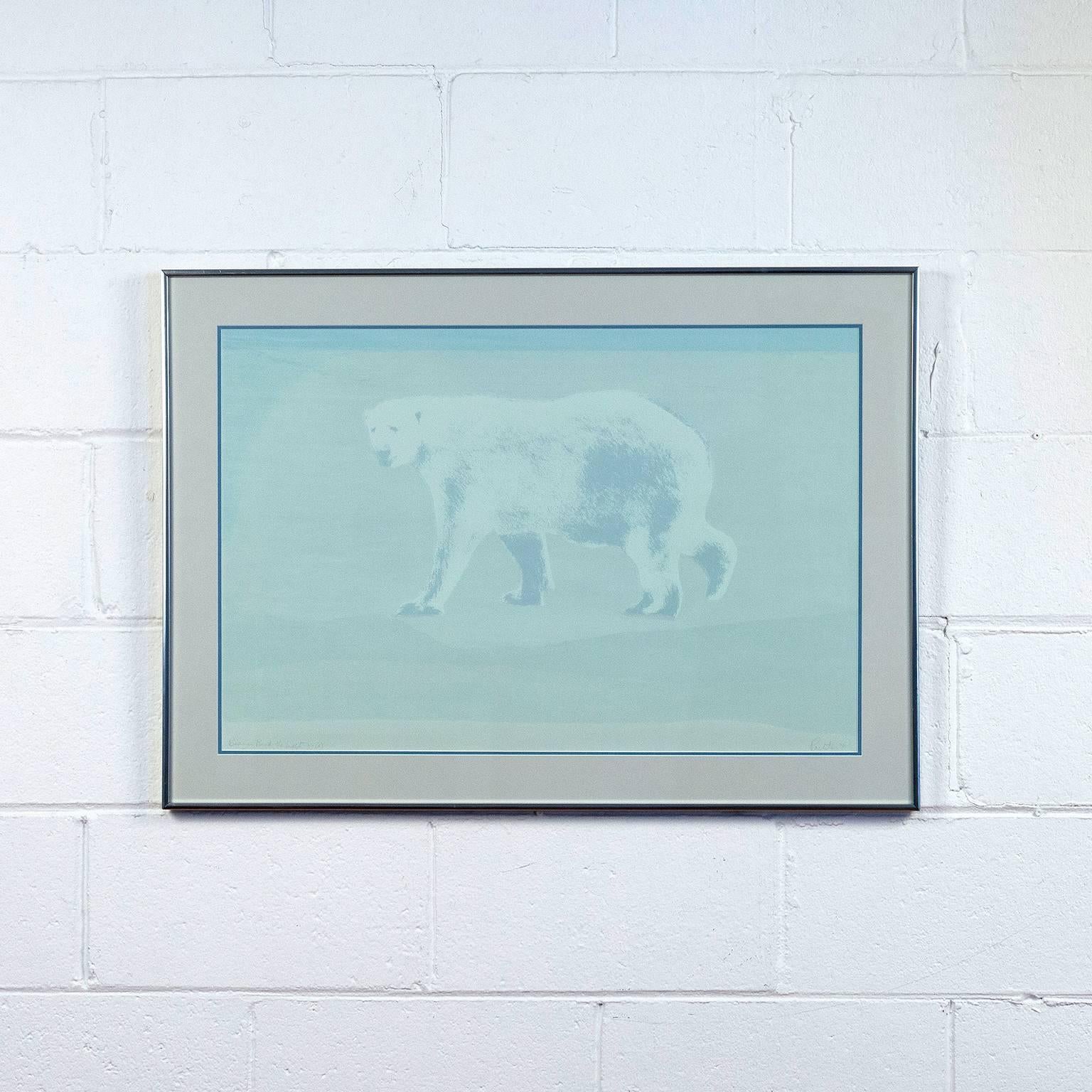 Charles Pachter Animal Print - Bear in Mind the Light