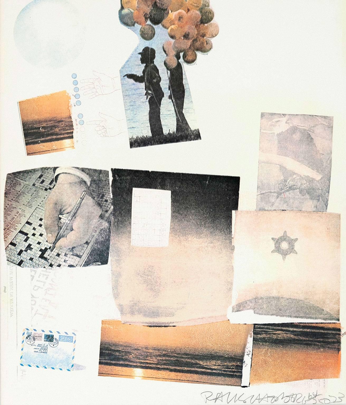 Robert Rauschenberg Abstract Print - Support