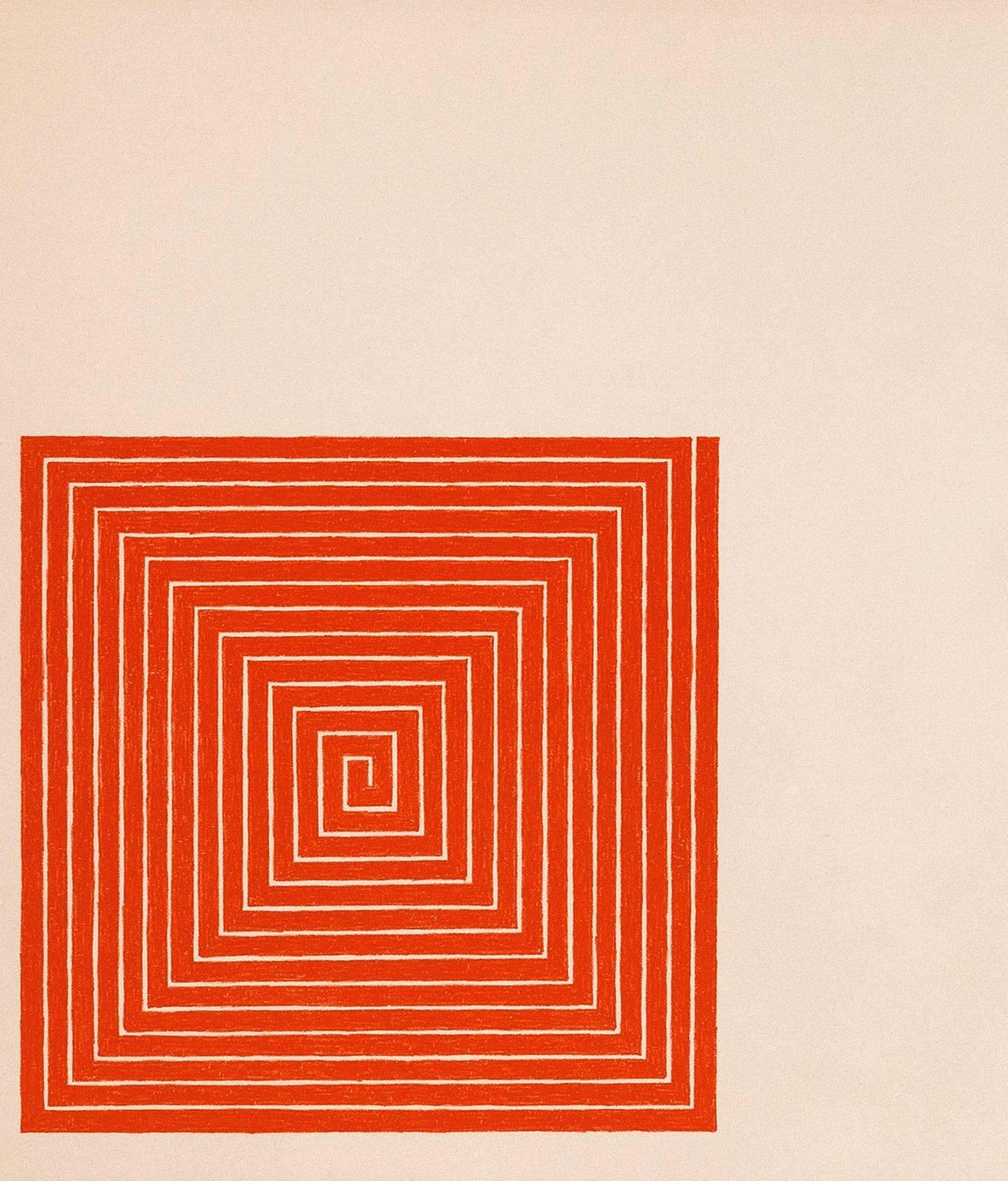 Frank Stella Abstract Print - New Madrid 