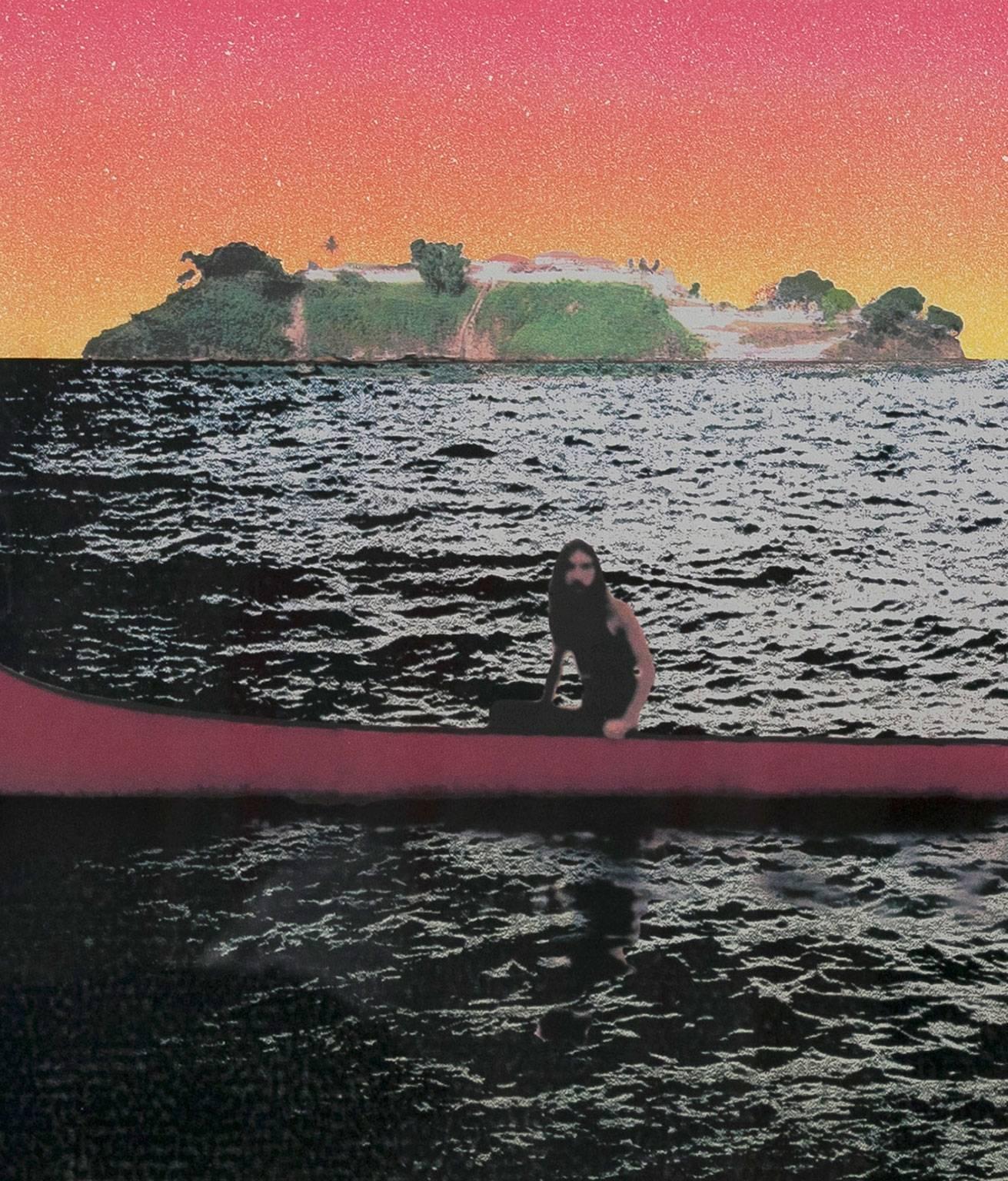 Canoe Island - Contemporary Print by Peter Doig