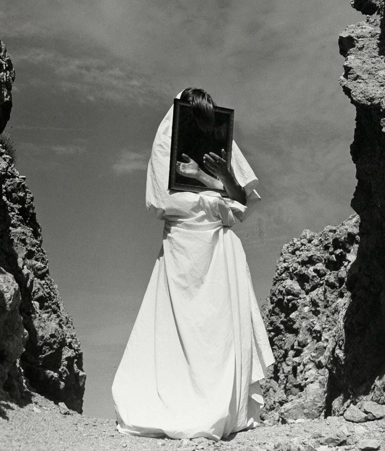 Herbert List Black and White Photograph - Ghost of Lycabettus