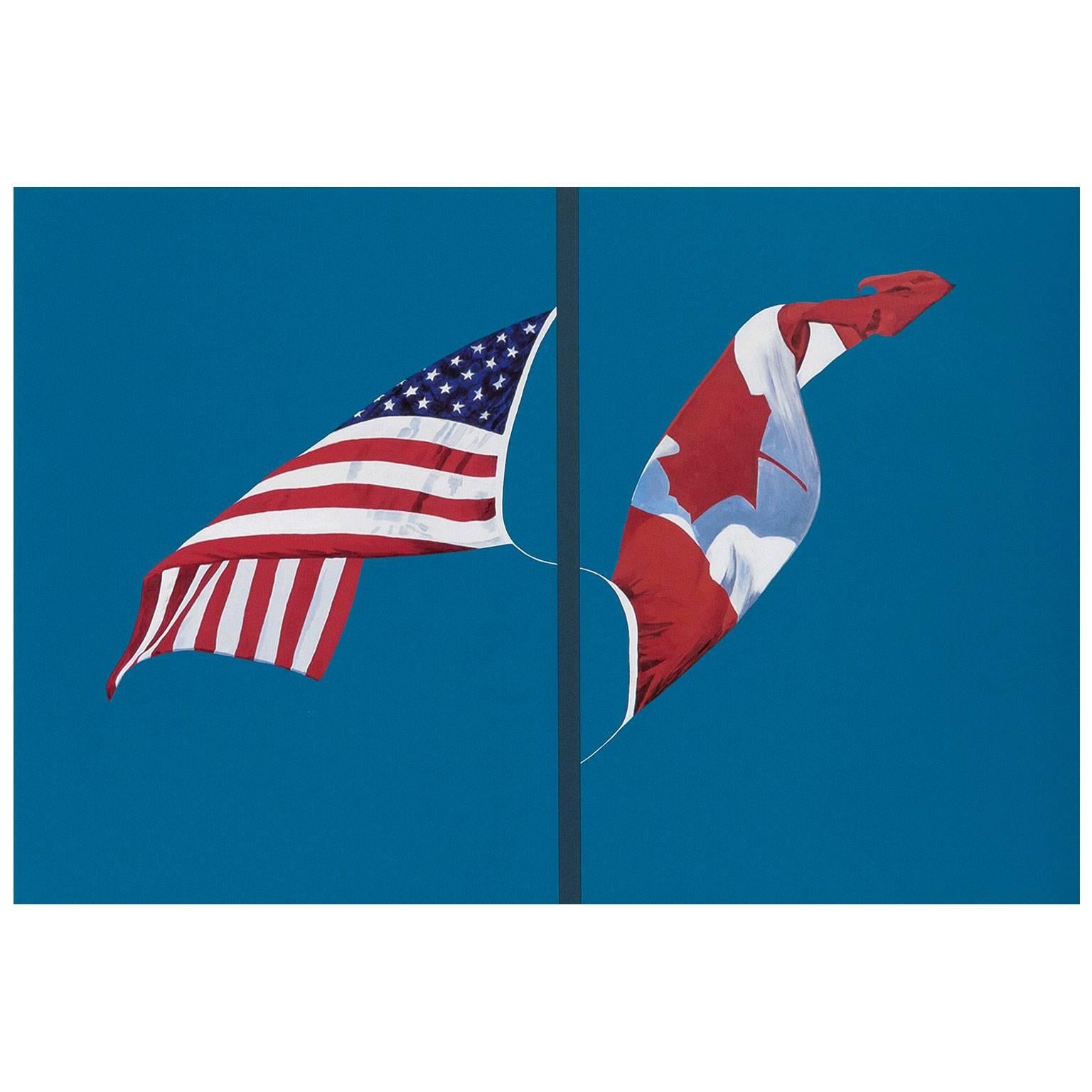 Side By Side - Print by Charles Pachter