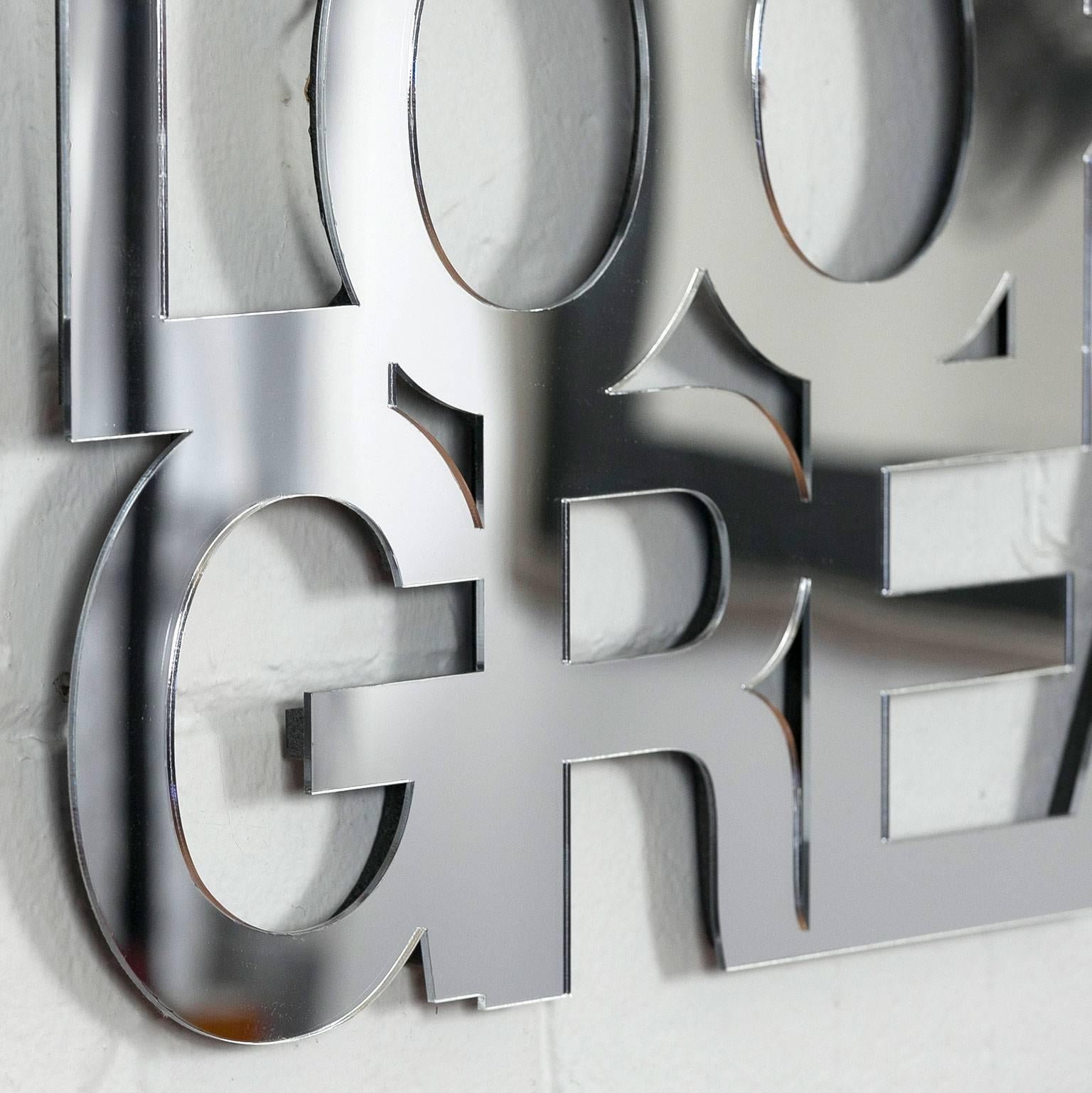 One of our most successful multiples is back, bigger and in silver! 

Caviar20 discovered, and then fell-in-love with, Jade Rude thanks to her iconic and hugely successful wall sculpture 