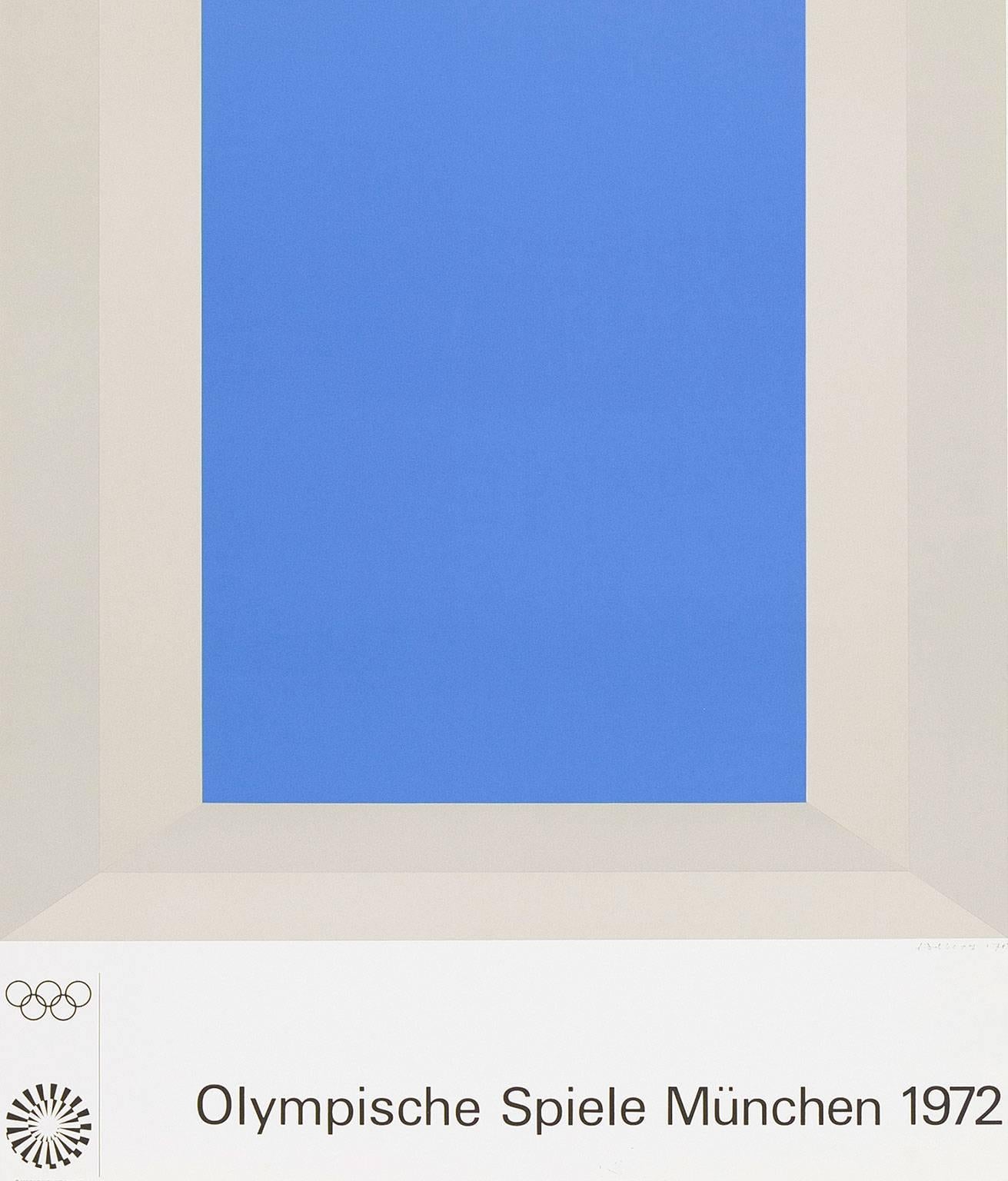 josef albers olympic poster