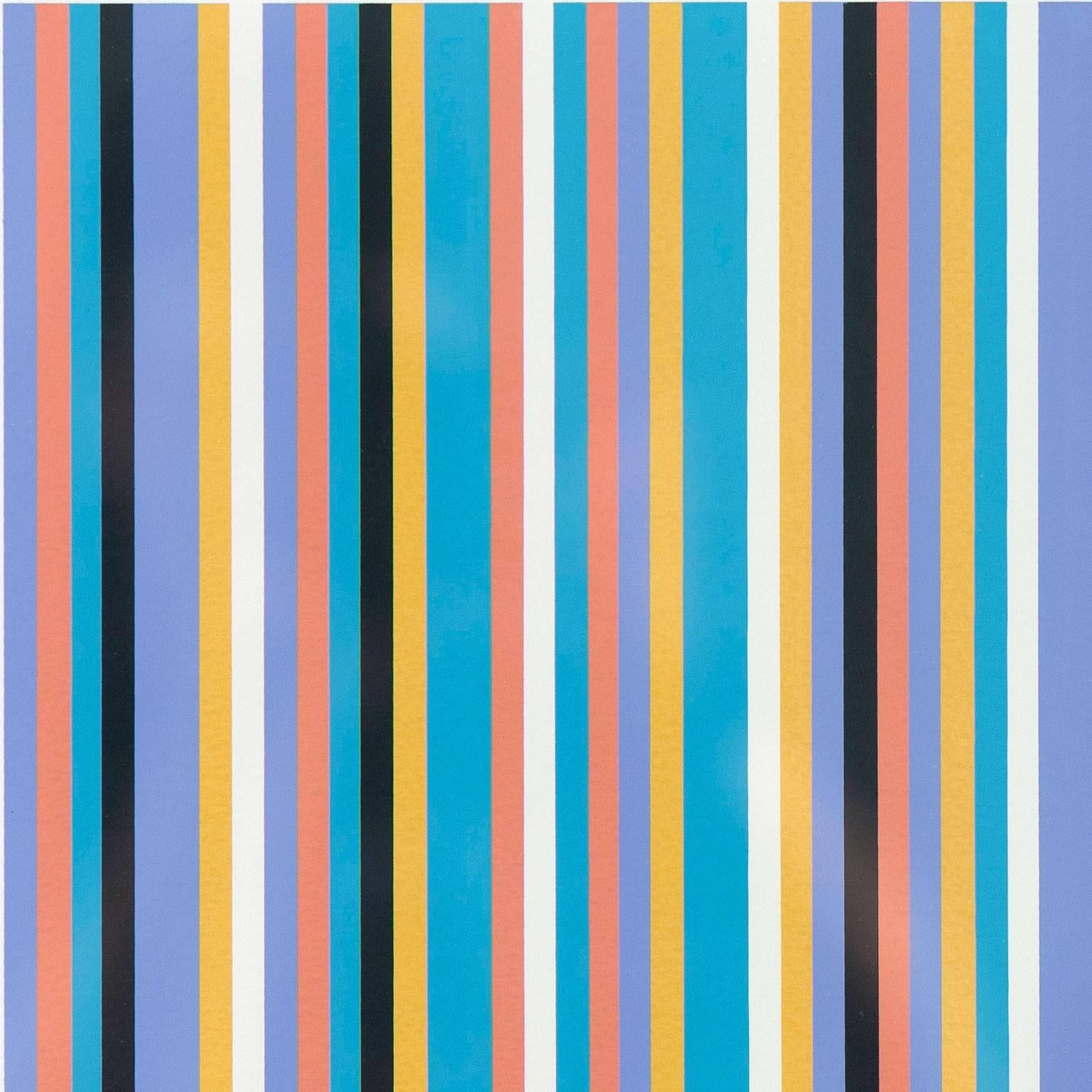 Bridget Riley (b. 1931) is an influential British abstract painter who came to prominence in the 1960's during the American Op Art movement.

Riley first gained international recognition in 1965 when her work was exhibited in the MoMA