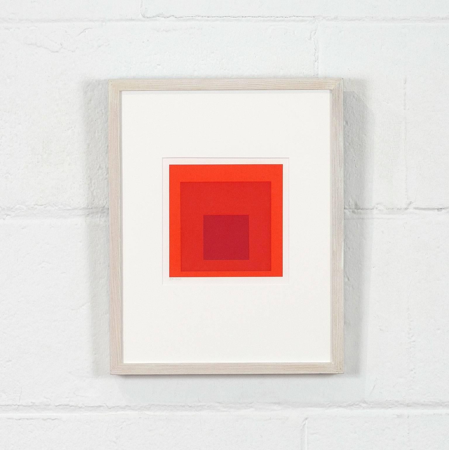 Either/Or - Abstract Geometric Print by Josef Albers