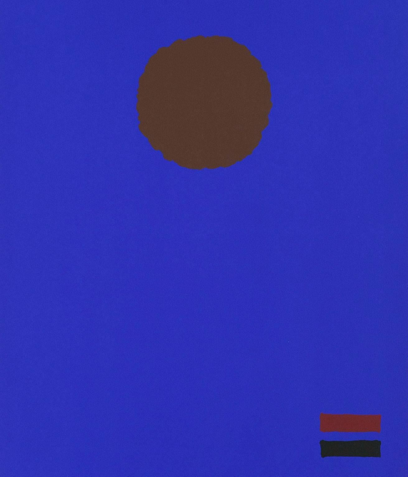 Adolph Gottlieb Abstract Print - Blue Night