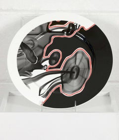 Frank Stella "Vortex Engraving" Charger, 2000