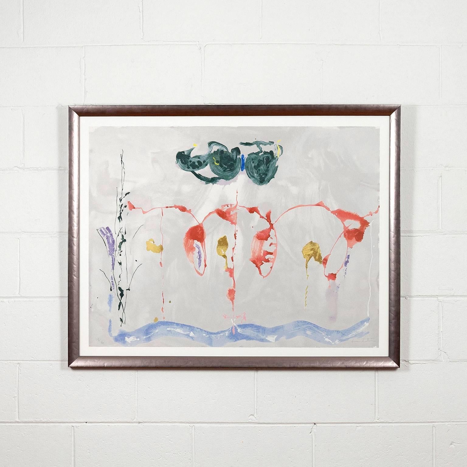 Helen Frankenthaler Abstract Print - Aerie