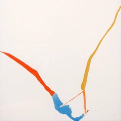 Helen Frankenthaler "Red Lines A" Screenprint, 1970