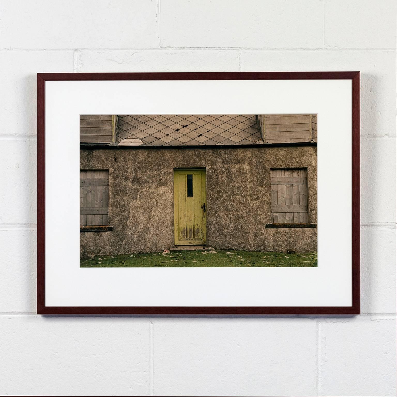 Sean Scully Color Photograph - Harris and Lewis Shacks #3