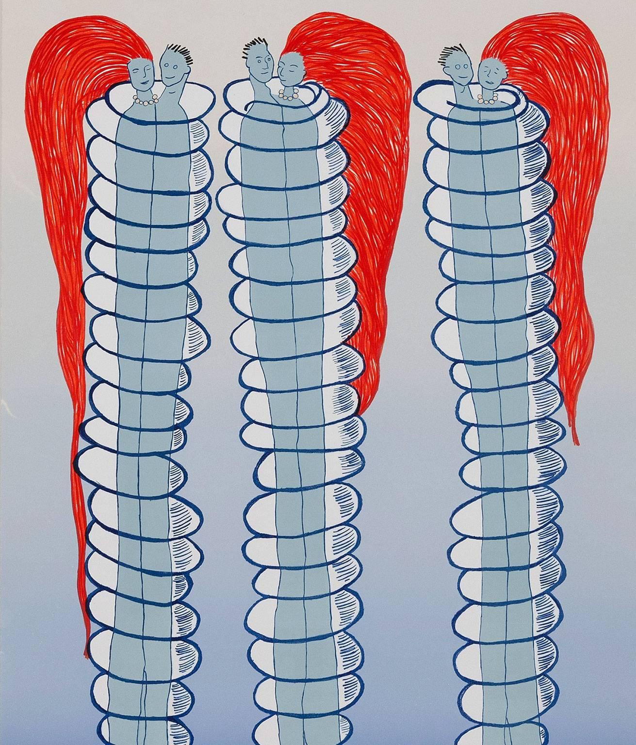 Couples - Print by Louise Bourgeois
